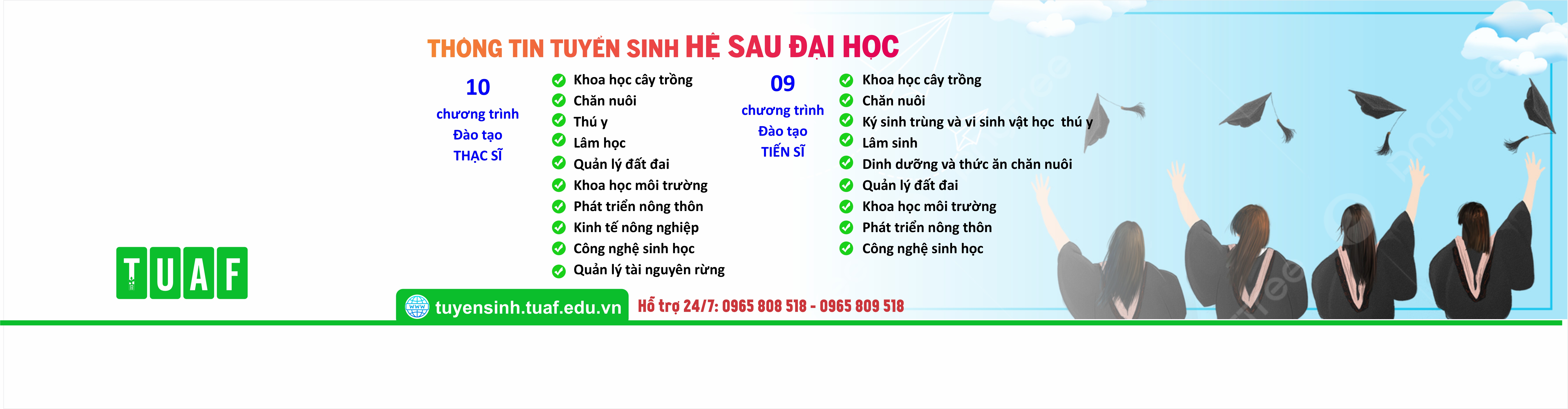 Tuyến sinh thạc sĩ